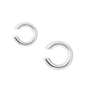 2020 nueva moda perla Ear Cuff Bohemia apilable en forma de C CZ diamantes de imitación pequeños pendientes de Clip para mujer joyería de boda