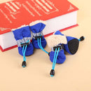 4pcs Antiskid Puppy Shoes Pet Protection Soft-soled Pet Dog Shoes Winter Waterproof Prewalkers Soft Supplies Pet Paw Care