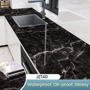 The Marble Veil | Self-Adhesive Waterproof Marble Contact Paper, 60 cm Wide