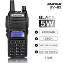 BaoFeng UV 5R Walkie Talkie Radio Station Comunicador UV-5R HAM Transceiver Dual-Band Intercom Handheld Talkie Walkie UV82