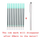 1Set Fabric Markers Pencil Fade Out for Drawing Lines Disappearing Marker Pens PP Multi Purpose DIY Craft Sewing Accessories