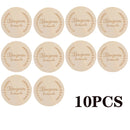 Tarjeta de hito del mes del bebé de madera Mes de nacimiento del recién nacido Cumpleaños Hito Mordedor de madera Bebé Niños Accesorios de fotografía Juguete