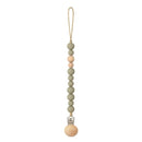 Clips para chupete de bebé, cuentas de silicona, anillo de madera, cadena para chupete, cadena para chupete infantil, Clips para cadena de chupete, soporte para chupete, Clip para pezón