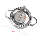 Stainless Steel Dumplings Tool Lazy DIY Jiaozi Maker Device Easy Dumpling Peeling Slicer Mold  Kitchen Accessories