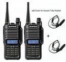 2021 new 2pcs 10W 4800mah BaoFeng UV-9R plus  two way radio VHF UHF portable cb radio Waterproof walkie talkie uv 9R plus