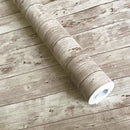 5M /10M Wood Grain Self Adhesive Wallpaper Waterproof PVC Vinyl Kitchen Wardrobe Cabinet Furniture Renovation Door Wall Sticker