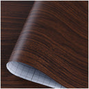 5M /10M Wood Grain Self Adhesive Wallpaper Waterproof PVC Vinyl Kitchen Wardrobe Cabinet Furniture Renovation Door Wall Sticker