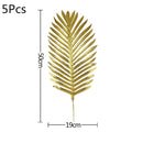 Tropical Palm Leaves Summer Monstera Artificial Silk Turtle Leaves For Home Hawaiian Luau Beach Wedding Party Decor Fake Plants