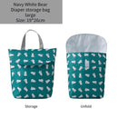 Baby Diaper Bags Maternity Bag Waterproof Wet Cloth Diaper Backpack Reusable Diaper Cover Dry Wet Bag for mom baby care