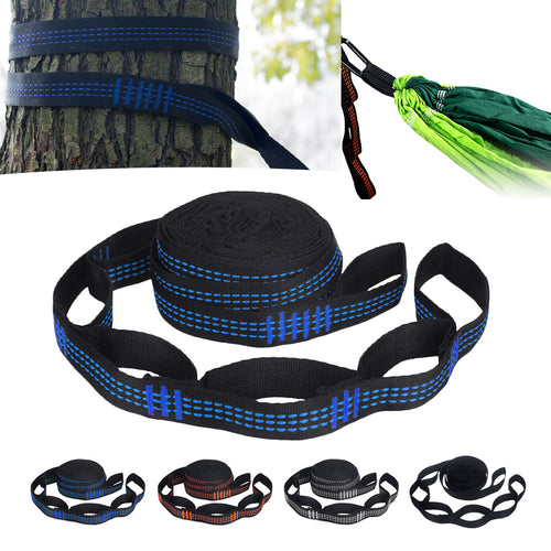2 m 2,8 m Hängemattengurt Outdoor-Camping-Hängematten-Garten-Schaukelgurte Seil hochfestes Tragband Hamacs-Seil