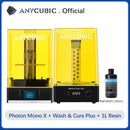ANYCUBIC Photon Mono X 3D-Drucker 8,9 Zoll 4K Monochrom-LCD-UV-Harzdrucker 3D-Druck Hochgeschwindigkeits-APP-Steuerung SLA 3D-Drucker
