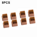 8/16pcs Furniture Chair Leg Caps Rubber Feet Protector Table Feet Cover Floor Protector Non-slip Desk Chair Pad Mat Caps Foot