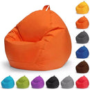 70x80cm Lazy BeanBag sofás cubierta silla sin relleno 420D Oxford impermeable tumbona asiento puf Puff sofá Tatami sala de estar