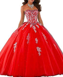 Favordear 2020 Sweetheart apliques Quinceañera 15 años Vestidos De 15 Anos encaje con cuentas vestido De fiesta 15 años vestido