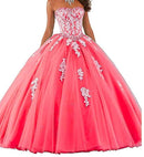 Favordear 2020 Sweetheart apliques Quinceañera 15 años Vestidos De 15 Anos encaje con cuentas vestido De fiesta 15 años vestido