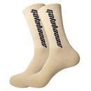 Fashion Men Cotton Socks Women Streetwear Kanye West Ins Crew Socks Hip Hop Letter Calabasas Socks Long Skateboard Sock