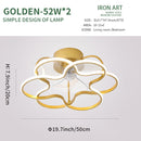 LED Ceiling Fan Lamp Modern Minimalist Ceiling Lamp Dining Room Bedroom Living Room Lamp Round Fan Light