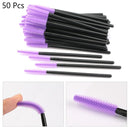 Disposable Silicone Gel Eyelash Brush Comb Mascara Wands Eye Lashes Extension Tool Professional Beauty Makeup Tool For Women