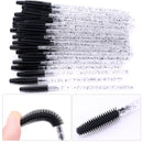 Disposable Silicone Gel Eyelash Brush Comb Mascara Wands Eye Lashes Extension Tool Professional Beauty Makeup Tool For Women