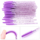 Disposable Silicone Gel Eyelash Brush Comb Mascara Wands Eye Lashes Extension Tool Professional Beauty Makeup Tool For Women