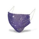 Shiny Rhinestone Mask Face Decor Jewelry Bling Elastic Fashion Jewelry Masks With Face Bandana Party Halloween Cosplay маска