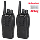 2/4PCS Original Baofeng BF888S Walkie Talkie 5W BF-888S 6KM Portable Two Way Radio Transmitter UHF Transceiver BF 888S Intercom