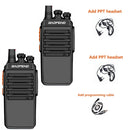 2021 baofeng upgrade 2PC bf-888s 8W usb Fast charger mini walkie-talkie headset UHF west Ham Radio station Radiostation CB radio