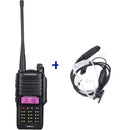 Dropshipping Baofeng 9R Plus wasserdichtes IP67 Walkie Talkie Hochleistungs-CB-Schinken 50 20 km lange Reichweite UV9R tragbares Funkgerät