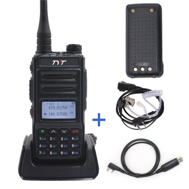 TYT TH-UV88 Talkie Walkie Banda dual VOX Scrambler Radio FM 136-174MHz 400-480MHz 5W Transceptor de mano