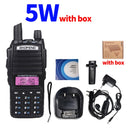 High Power 8W Baofeng UV-82 Walkie Talkie UV82 Dual Band VHF/UHF FM Transceiver 10KM Long Range Hunting Two Way Ham CB Radio