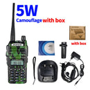 High Power 8W Baofeng UV-82 Walkie Talkie UV82 Dual Band VHF/UHF FM Transceiver 10KM Long Range Hunting Two Way Ham CB Radio