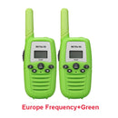 Retevis RT637 RT37 Walkie Talkie Children 2pcs Six Color Children's radio Festival Birthday Gift Push To Talk For Kids Woki Toki