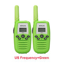 Retevis RT637 RT37 Walkie Talkie Children 2pcs Six Color Children's radio Festival Birthday Gift Push To Talk For Kids Woki Toki
