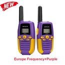 Retevis RT637 RT37 Walkie Talkie Children 2pcs Six Color Children's radio Festival Birthday Gift Push To Talk For Kids Woki Toki