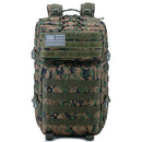Mochila militar de camuflaje de 50L para hombre, bolsas tácticas militares, mochila Molle de asalto, mochila de caza y senderismo, bolsa impermeable para insectos