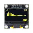 0,96 Zoll Oled IIC Serielles weißes OLED-Anzeigemodul 128X64 I2C SSD1306 12864 LCD-Bildschirmplatine für Arduino