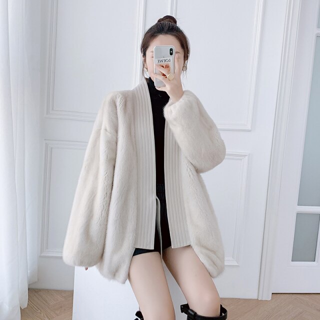 Tajiyane Winter Coats Women 2020 Real Fur Coat Woman 100% Mink Fur Jackets Women's Genuine Sheepskin Clothes Abrigo Mujer TN1483