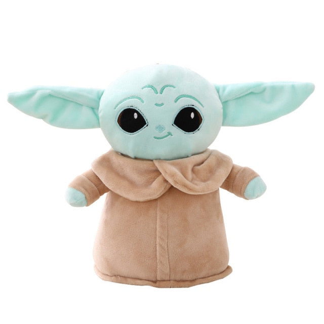 Disney Star Wars Yoda Plush Toy Master Aliens Mandalorian Stuffed Cartoon Baby Dolls Fill Toy Kawaii Gift Decorations Key Chain