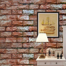 10M Living Room Kitchen Bathroom Waterproof Wall Sticker Home Decor Removable Vinyl PVC Brick Stone Self Adhesive Wallpaper