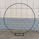 circle Wedding Arch Background Wrought Iron Shelf Decorative Props DIY Round Party Background Shelf Flower with Frame