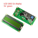 LCD-Anzeige LCD1602-Modul Blauer Bildschirm 1602 i2c LCD-Anzeigemodul HD44780 16x2 IIC-Zeichen 1602 5V für Arduino-LCD-Anzeige