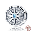 Hot Sale 100% Real 925 Sterling Silver Ariel Balloon Charm Fit Original Pandora Bracelet Making Fashion DIY Jewelry For Women