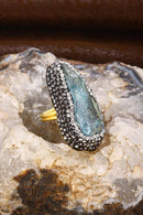 DR Stone Natural Stone Women 'S Quartz Ring 20 AR207