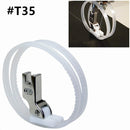 Industrial sewing machine presser foot flatcar 0.3 presser zipper foot