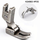 Industrial sewing machine presser foot flatcar 0.3 presser zipper foot