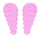 6/12Pcs Adaptable Silicone Lids Reusable Universal Food lids Cover Stretchable Washable Silicone Food Wrap Lid Kitchen Accessori