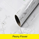 Pearl White DIY Decorative Film PVC Self Adhesive Wall Paper Furniture Renovation Stickers Kitchen Cabinet Waterproof Wallpaper