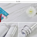 High Glossy White DIY Decorative Film Matte Self-Adhesive Wallpaper Kitchen Cabinet Old Furniture Renovation Waterproof Stickers