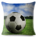 45*45cm Pillow Cover Cartoon Football Print Square Cushion Cover Linen Throw Pillows Cases Sofa Home Decor Cushion Covers