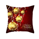 Pillowcase Christmas Cushion Cover Decorative Sofa Pillow Case Seat Car Throw Christmas Decoration Pillows Decor Home Decor
